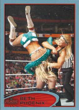 2012 Topps WWE - Blue #3 Beth Phoenix  Front