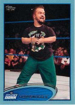 2012 Topps WWE - Blue #12 Hornswoggle  Front