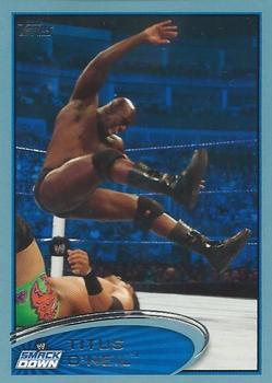2012 Topps WWE - Blue #54 Titus O'Neil  Front
