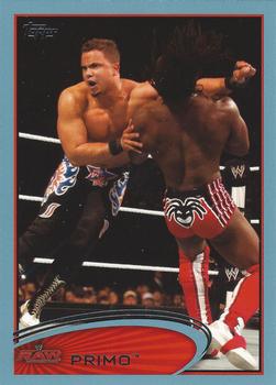 2012 Topps WWE - Blue #57 Primo  Front