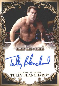2012 Topps WWE - Classic Hall of Famers Autographs #12 Tully Blanchard  Front