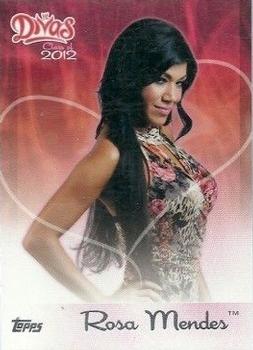 2012 Topps WWE - Divas Class of 2012 #14 Rosa Mendes  Front