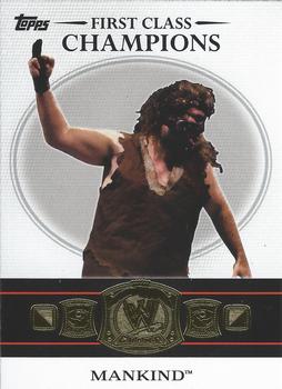2012 Topps WWE - First Class Champions #9 Mankind  Front