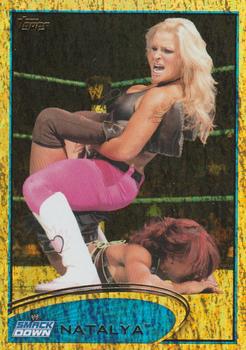 2012 Topps WWE - Gold #60 Natalya  Front