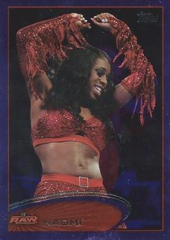 2012 Topps WWE - Purple #27 Naomi  Front
