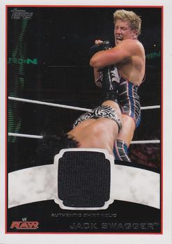 2012 Topps WWE - Shirt Relics #NNO Jack Swagger Front