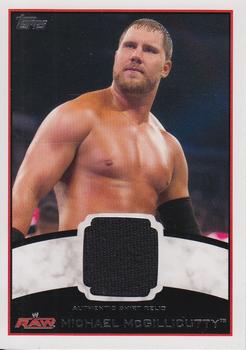 2012 Topps WWE - Shirt Relics #NNO Michael McGillicutty Front