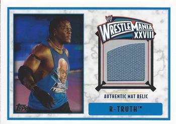 2012 Topps WWE - WrestleMania XXVIII Mat Relics #NNO R-Truth  Front