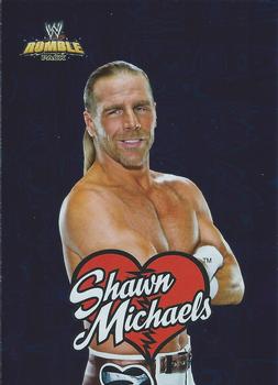 2010 Topps WWE Rumble Pack - Foil #7 Shawn Michaels Front