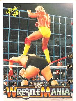 1990 Classic WWF The History of Wrestlemania #14 Hulk Hogan / King Kong Bundy Front