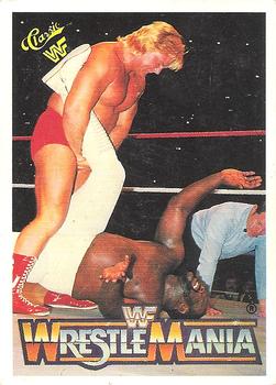 1990 Classic WWF The History of Wrestlemania #1 Greg 
