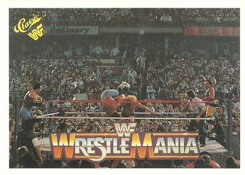 1990 Classic WWF The History of Wrestlemania #4 Dream Team / British Bulldogs Front