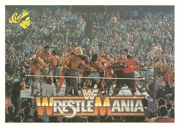 1990 Classic WWF The History of Wrestlemania #6 Wrestlemania 2 Battle Royal Front