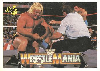 1990 Classic WWF The History of Wrestlemania #10 Greg Valentine Front