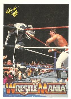 1990 Classic WWF The History of Wrestlemania #21 Davey Boy Smith / Danny Davis Front
