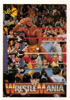1990 Classic WWF The History of Wrestlemania #40 Hulk Hogan Front