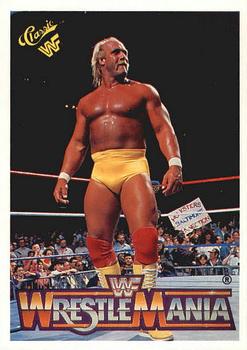1990 Classic WWF The History of Wrestlemania #51 Hulk Hogan Front