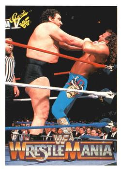 1990 Classic WWF The History of Wrestlemania #78 Andre the Giant / Jake 
