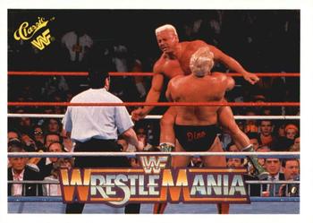 1990 Classic WWF The History of Wrestlemania #84 Dino Bravo / Ronnie Garvin Front