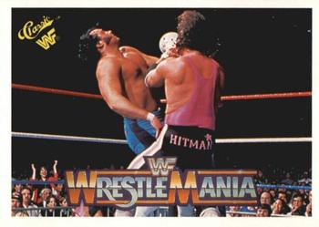 1990 Classic WWF The History of Wrestlemania #88 Bret 