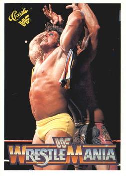 1990 Classic WWF The History of Wrestlemania #110 