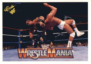 1990 Classic WWF The History of Wrestlemania #115 Barbarian / Tito Santana Front