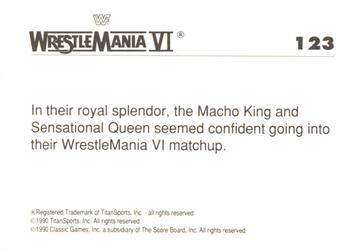 1990 Classic WWF The History of Wrestlemania #123 