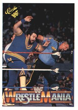 1990 Classic WWF The History of Wrestlemania #130 Big Boss Man / Akeem Front