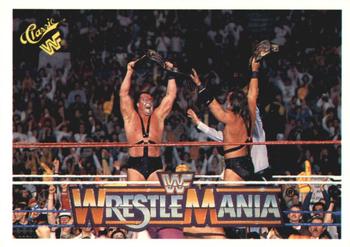 1990 Classic WWF The History of Wrestlemania #140 Demolition Front