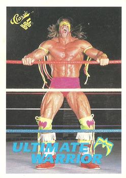 1990 Classic WWF The History of Wrestlemania #147 The Ultimate Warrior Front