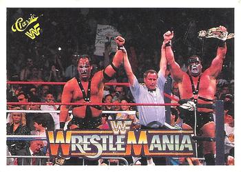 1990 Classic WWF The History of Wrestlemania #77 Demolition Front
