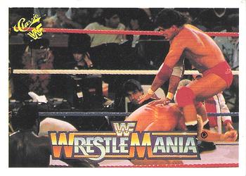 1990 Classic WWF The History of Wrestlemania #9 Tito Santana / Junk Yard Dog / Funk Brothers Front
