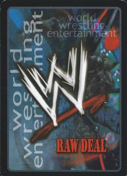 2003 Comic Images WWE Raw Deal: Velocity #28 Cartwheel Back