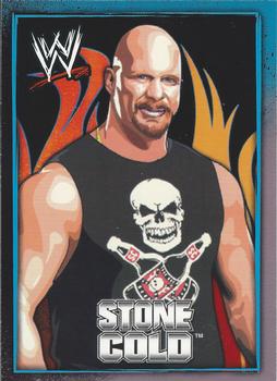 2007 Topps WWE Dog Tags Inserts #15 Stone Cold Steve Austin Front