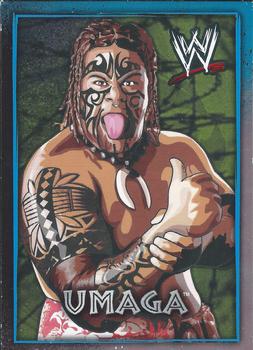 2007 Topps WWE Dog Tags Inserts #22 Umaga Front