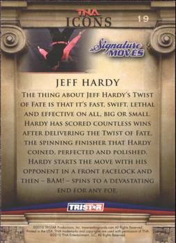 2010 TriStar TNA Icons #19 Jeff Hardy Back