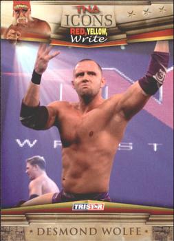 2010 TriStar TNA Icons #35 Desmond Wolfe Front