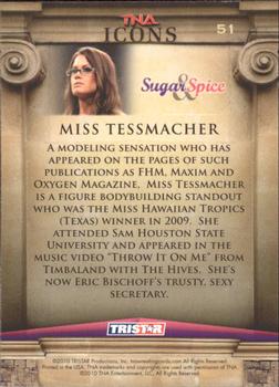 2010 TriStar TNA Icons #51 Miss Tessmacher Back