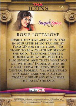 2010 TriStar TNA Icons #52 Rosie Lottalove Back