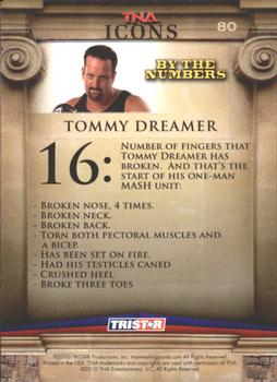 2010 TriStar TNA Icons #80 Tommy Dreamer Back