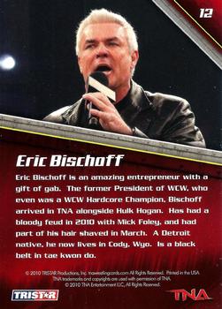 2010 TriStar TNA New Era #12 Eric Bischoff Back