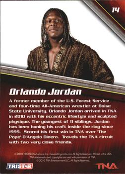 2010 TriStar TNA New Era #14 Orlando Jordan Back