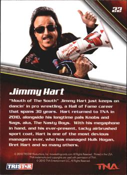 2010 TriStar TNA New Era #22 Jimmy Hart Back