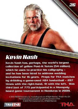 2010 TriStar TNA New Era #26 Kevin Nash Back