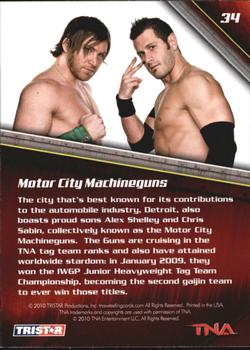 2010 TriStar TNA New Era #34 Motor City Machineguns Back