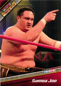 2010 TriStar TNA New Era #43 Samoa Joe Front