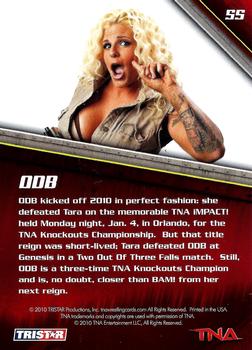 2010 TriStar TNA New Era #55 ODB Back