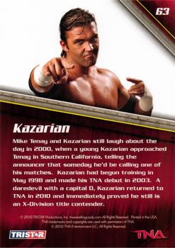 2010 TriStar TNA New Era #63 Kazarian Back