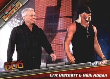 2010 TriStar TNA New Era #73 Hulk Hogan & Eric Bischoff Front