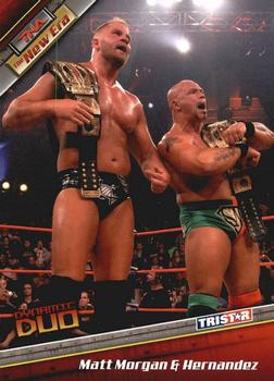 2010 TriStar TNA New Era #77 Matt Morgan & Hernandez Front